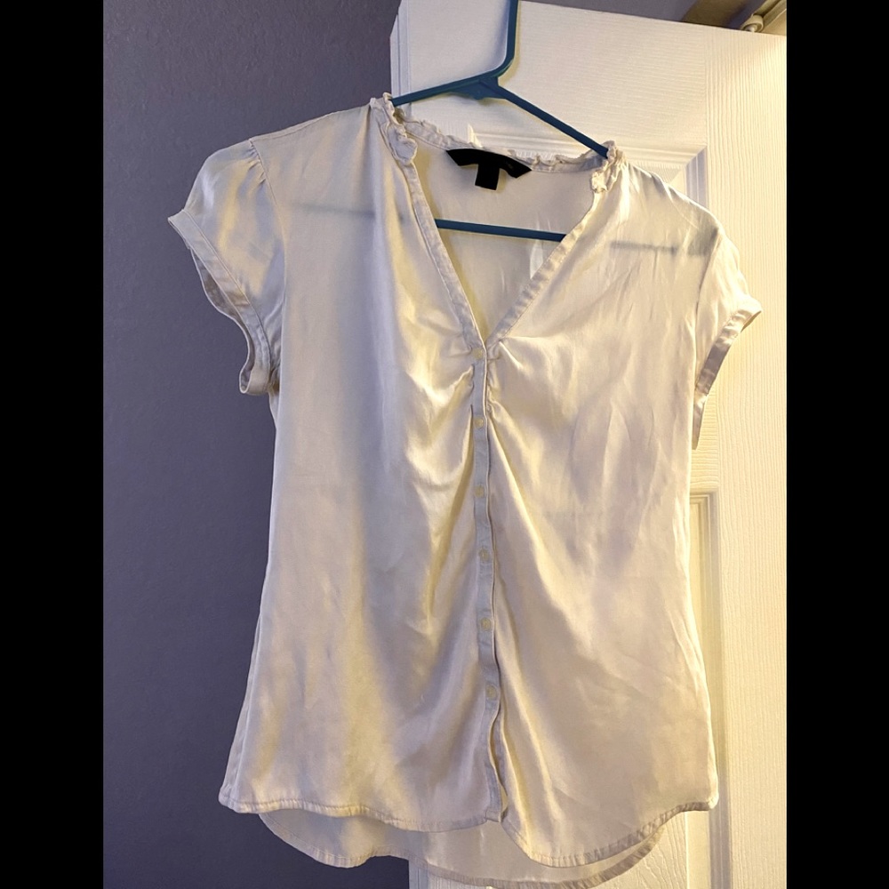 Express small silk blouse